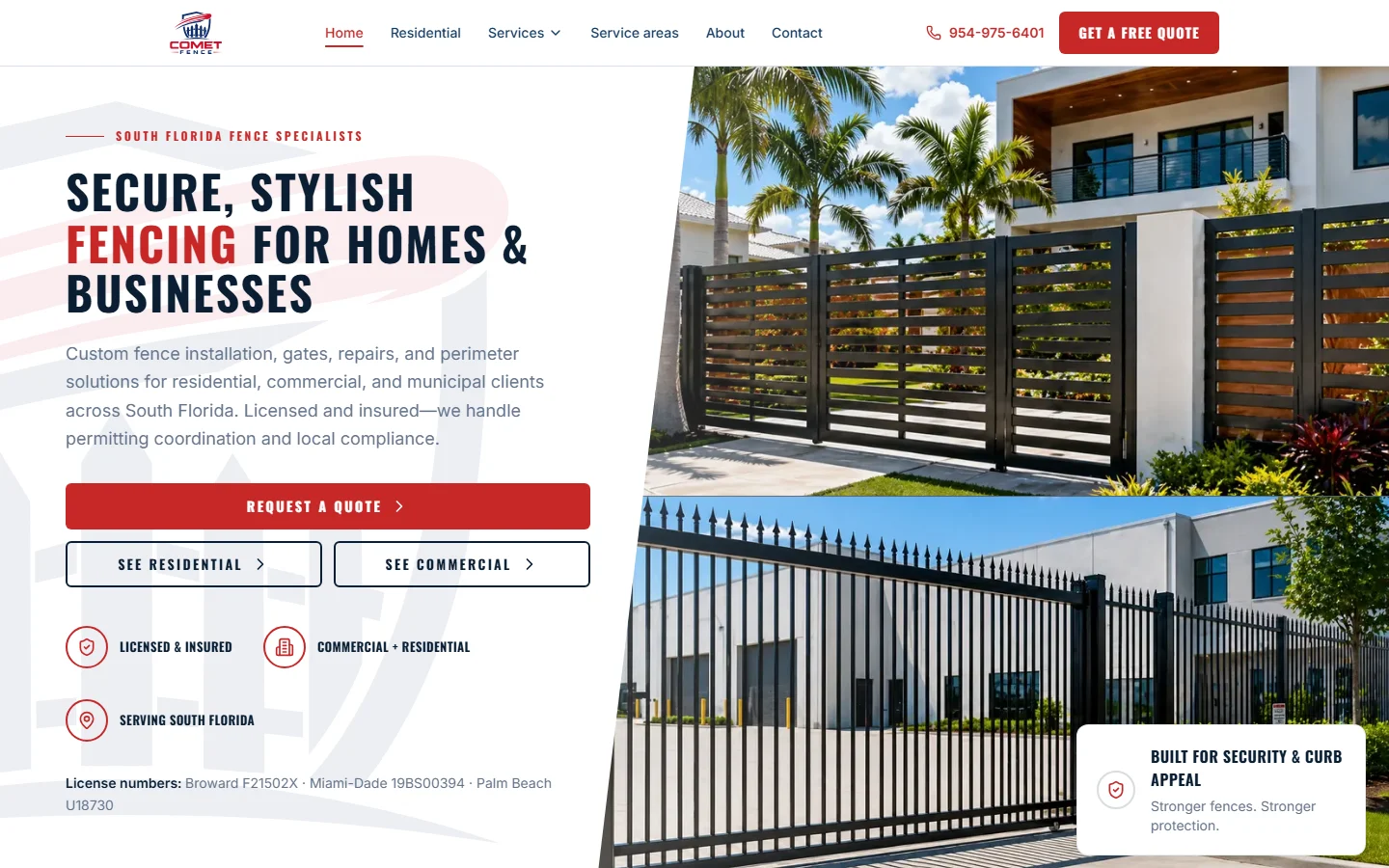 South Florida Fencing, *Built to Convert*